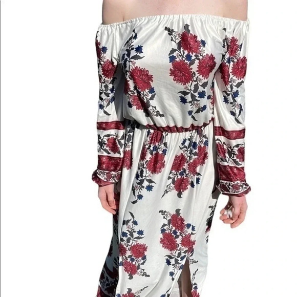 NWOT Glory Star Long Floral Dress Size Small (Sm) - Picture 3 of 9